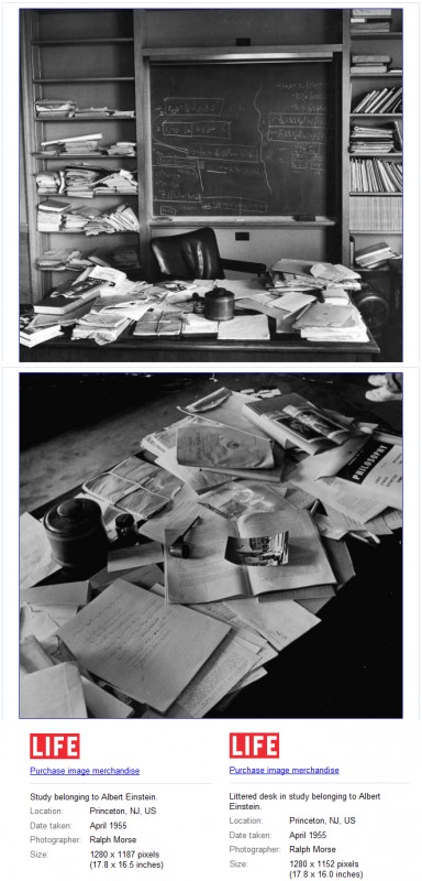 Einstein pracovna